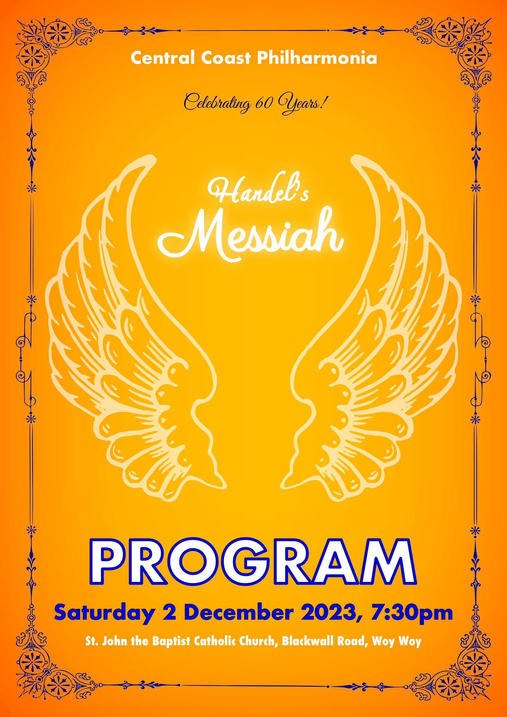 Concert Programme Cover